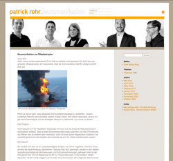 Weblog Patrick Rohr Kommunikation